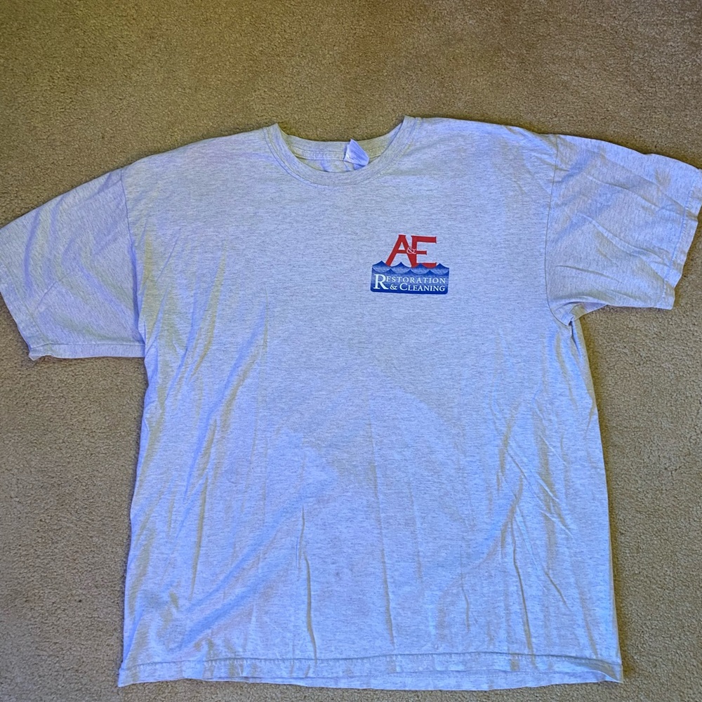 Mens Large T- Shirt - 22.5” wide x 28” long